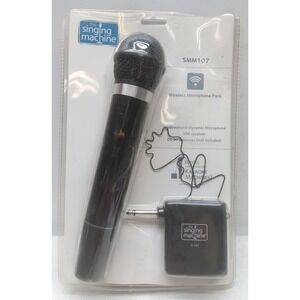 Singing Machine VHF Wireless Microphone Kit SMM107
